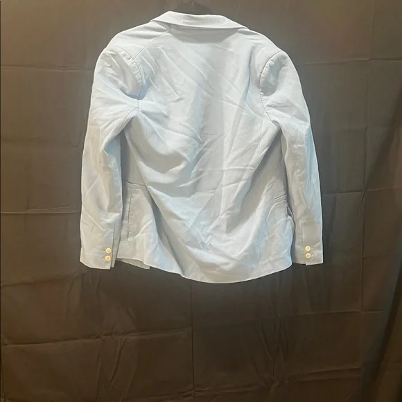 Black Halo Light Blue Blue Hugo Blazer with White Buttons - Picture 7 of 8